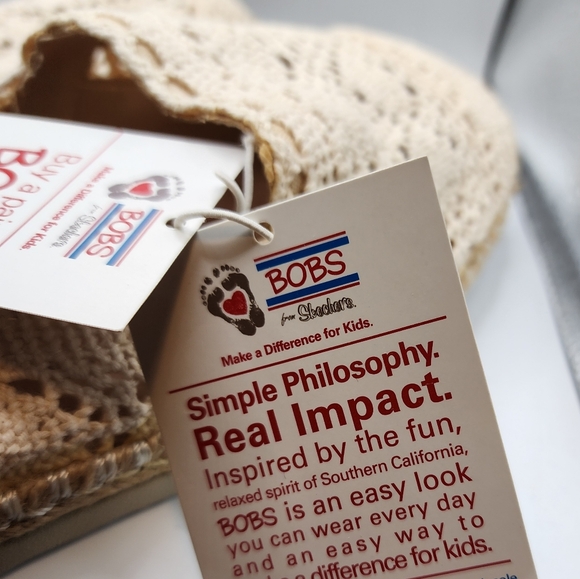 NWT Bobs lace crochet loafer Casual shoes 10 Natural Douly Flats cream Cottage - Picture 12 of 14